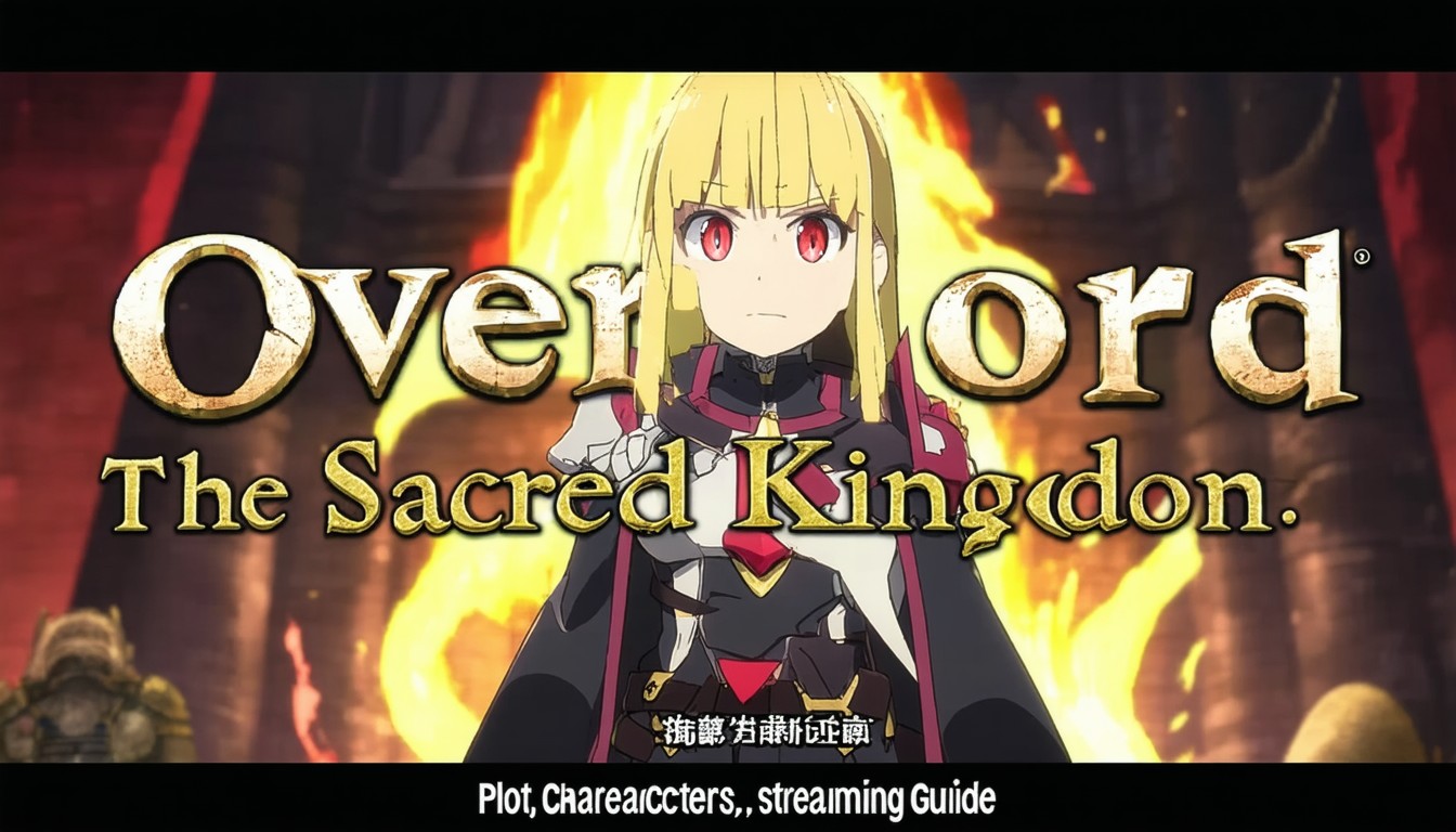 Overlord The Sacred Kingdom: Plot, Characters, and Streaming Guide