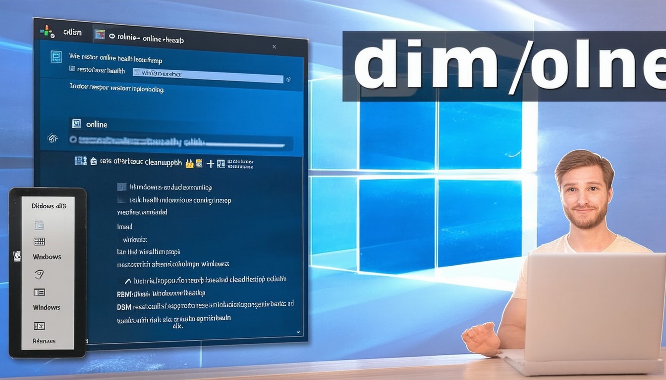 How to Use dism /online /cleanup-image /restorehealth to Repair Windows